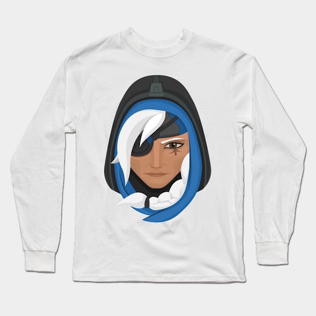 Ana minimalist Long Sleeve T-Shirt by Mellamanpel